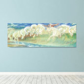 König Neptun von Walter Crane Leinwanddruck (Insitu (Holzboden))