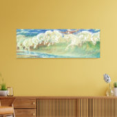 König Neptun von Walter Crane Leinwanddruck (Insitu (Wohnzimmer))