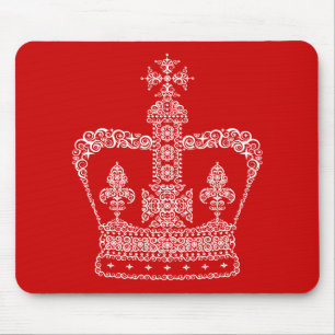 König-oder Königin-Krone Mousepad