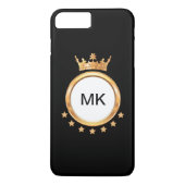 König Of Bling Monogram Case-Mate iPhone Hülle (Rückseite)