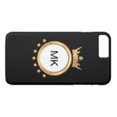 König Of Bling Monogram Case-Mate iPhone Hülle (Rückseite (Horizontal))
