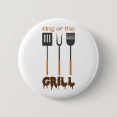König Of Grill Button (Vorderseite)