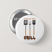 König Of Grill Button (Vorne & Hinten)