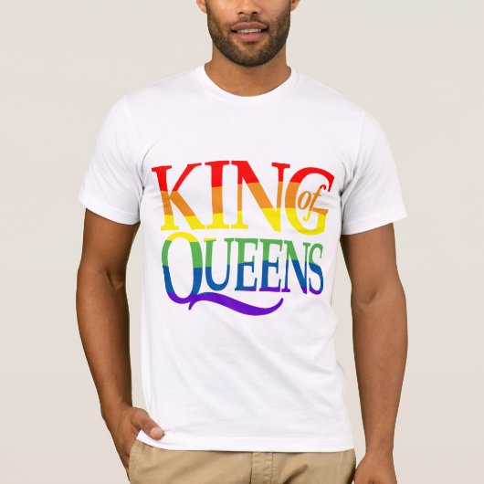 König Of Queens T-Shirt (Vorderseite)
