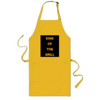 KÖNIG OF THE GRILL APRON LANGE SCHÜRZE