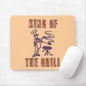 KÖNIG OF THE GRILL MOUSEPAD (Mit Mouse)