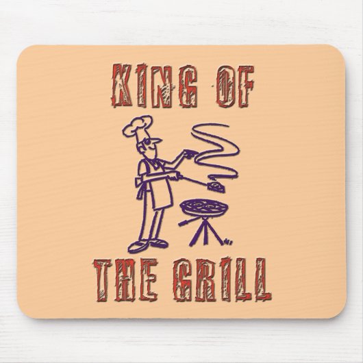 KÖNIG OF THE GRILL MOUSEPAD (Vorne)