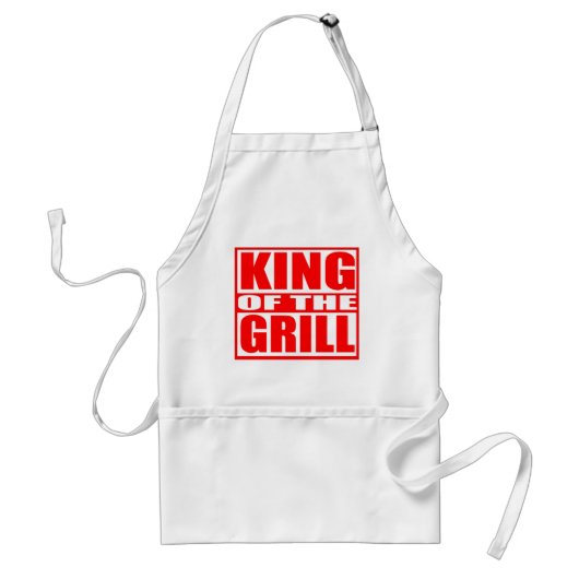 KÖNIG OF THE GRILL SCHÜRZE (Vorne)