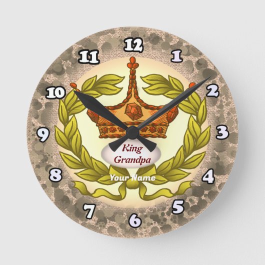 König Opa Uhr (Vorderseite)