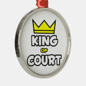König Ornament Aus Metall (Rechts)