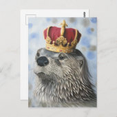 König Otto van Otterburg, erster Name Postkarte (Vorne/Hinten)