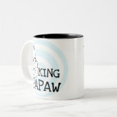 König Papaw T-shirts und Geschenke Zweifarbige Tasse (Vorderseite Links)