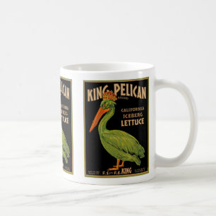 König Pelican Brand Lettuce Kaffeetasse