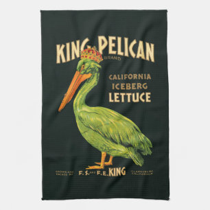 König Pelican Eisberg Salat Küchentuch