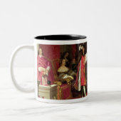 König Philip V von Spanien Zweifarbige Tasse (Links)