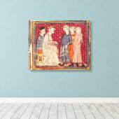 König Philippe I. , Grandes Chroniques de France Leinwanddruck (Insitu (Holzboden))