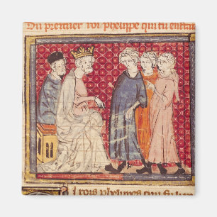 König Philippe I, Grandes Chroniques De Frankreich Magnet