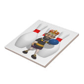 König Pin Fliese (Seite)