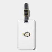 König Pinguin Gepäckanhänger (Vorderseite vertikal)