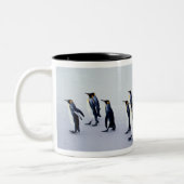 König-Pinguine (Aptenodytes patagonicus) Zweifarbige Tasse (Links)