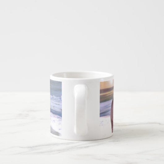 König-Pinguine Espressotasse (Rückseite)