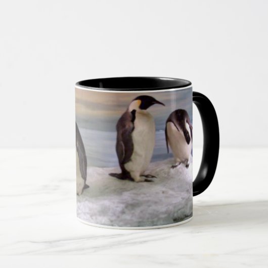 König-Pinguine Tasse (VorderseiteRechts)