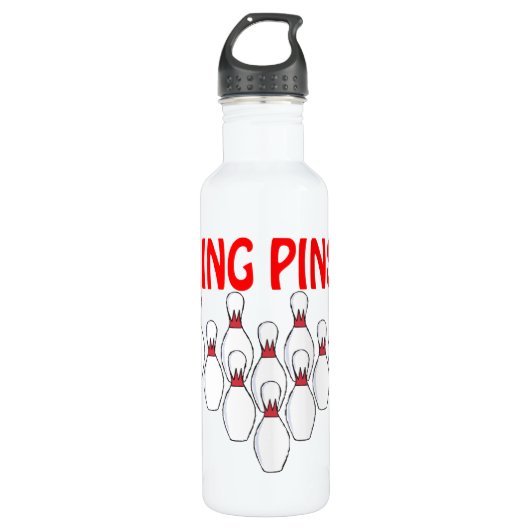 König Pins Trinkflasche (Vorderseite)