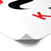 KÖNIG POSTER (Ecke)