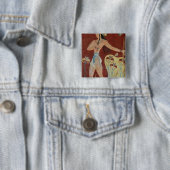 König-Priester oder Prinz mit Lilien Button (Beispiel)