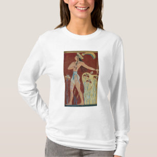 König-Priester oder Prinz mit Lilien T-Shirt