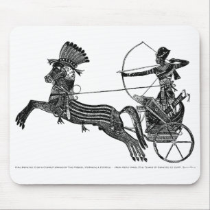 König Ramses II Vintage-Ägyptische-Kunst-Mauspad! Mousepad