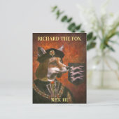 König Richard der Dritte Fuchs Postkarte (Stehend Vorderseite)