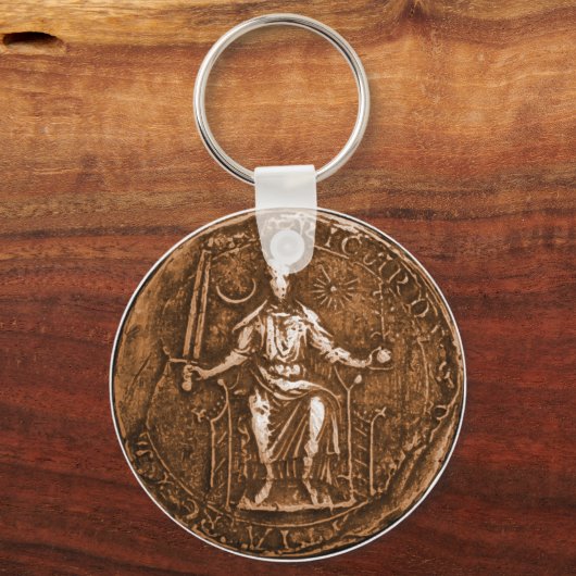 König Richard I., Das Löwenherz Schlüsselanhänger (Vorderseite)