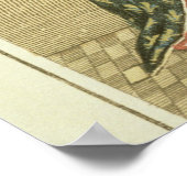 König Richard II (1367-1400) mit seinem Vater Edwa Poster (Ecke)