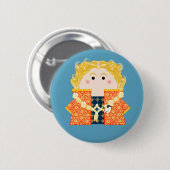 König Richard II. von England Button (Vorne & Hinten)