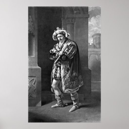 König Richard III 1814 Poster (Vorne)