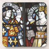 König Richard III und Königin Anne von England Untersetzer (Vorderseite)