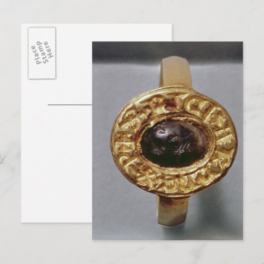 König Richard Ring Postkarte (Vorne/Hinten)