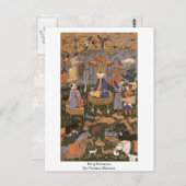 König Salomon von Persermeistern Postkarte (Vorne/Hinten)