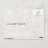 König Salomon von Persermeistern Postkarte (Rückseite)