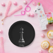 König Schachstück Halloween Kostümschach Lover Pappteller (Party)