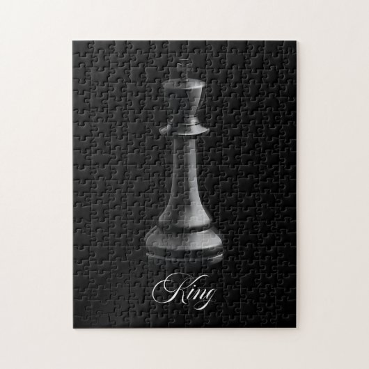 König Schachstück Halloween Kostümschach Lover Puzzle (Vertikal)