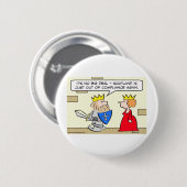 König Schottland aus Befolgungskönigin heraus Button (Vorne & Hinten)