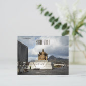 König Sejong Seoul Südkorea Statue Postkarte (Stehend Vorderseite)