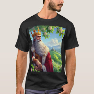 König sieht aus T-Shirt