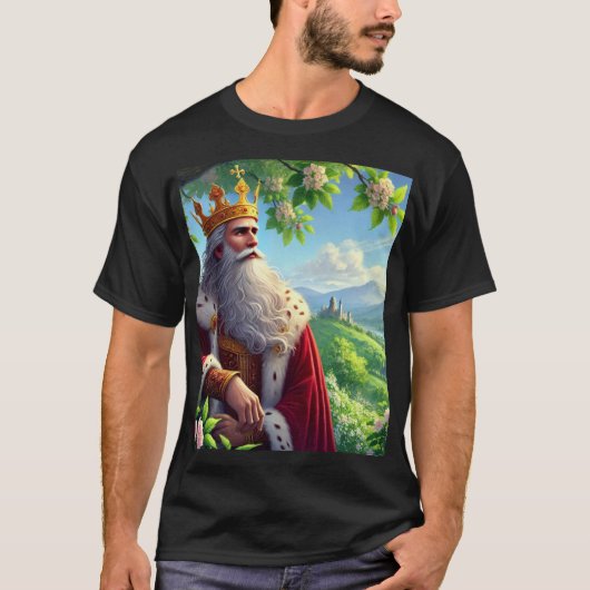 König sieht aus T-Shirt (Vorderseite)