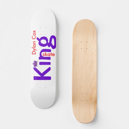 König Skate Skateboard (Vorderseite)