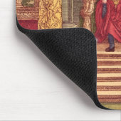 König Solomon auf seinem Thron, 1. Ausgabe Mousepad (Ecke)