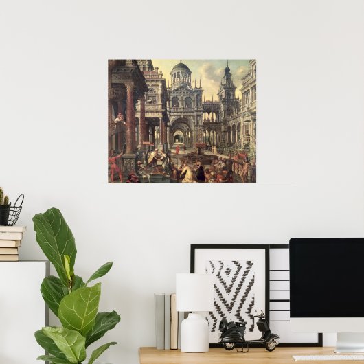 König Solomon und die Königin von Sheba Poster (Heimbüro)