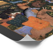 König Solomon von Persischer Meister Poster (Ecke)